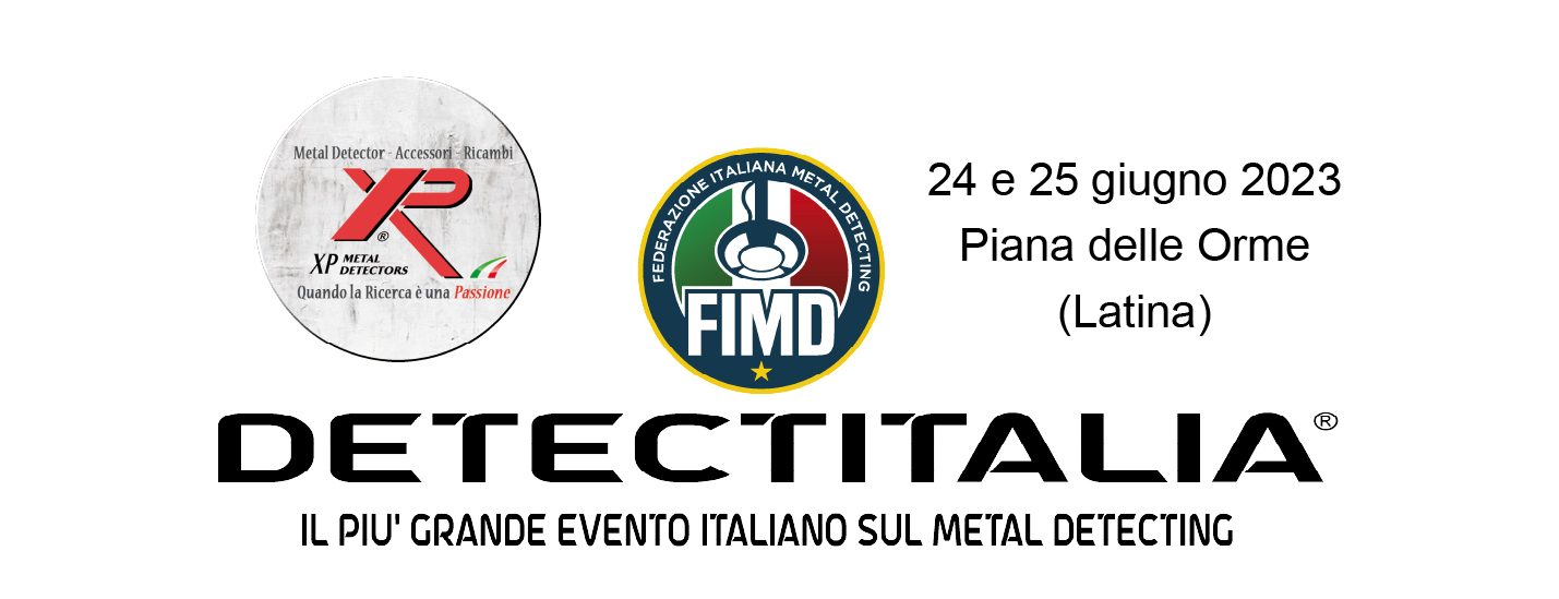 XP Metal Detectors Italia a Detectitalia 2023 - XP Metal Detector